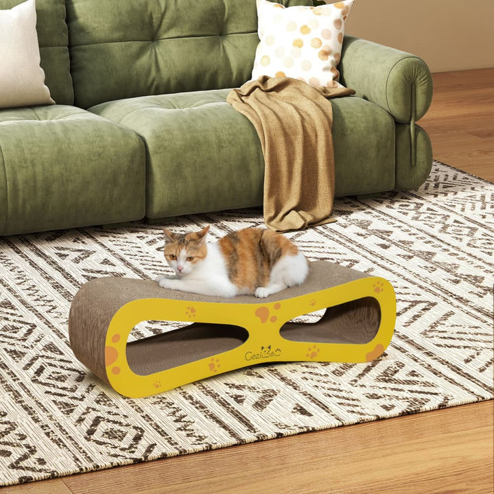 Coziwow 8-Shaped Cat Scratcher Lounge Bed-CW12Y0557