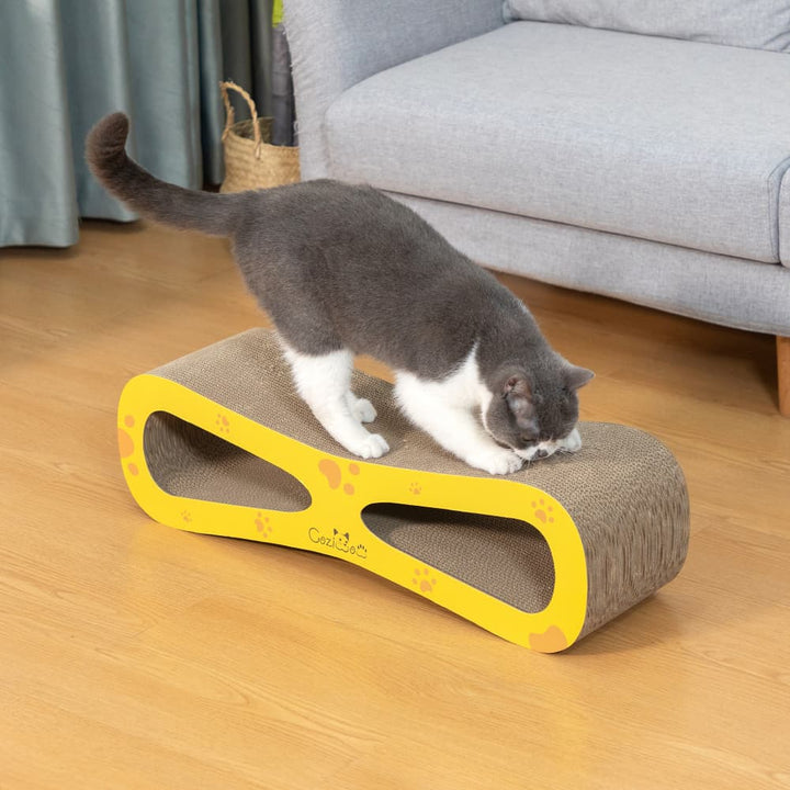 Coziwow 8-Shaped Cat Scratcher Lounge Bed-CW12Y0557