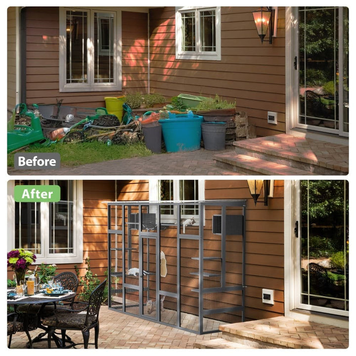 Coziwow 104″L 3-Side Extra Large Catio