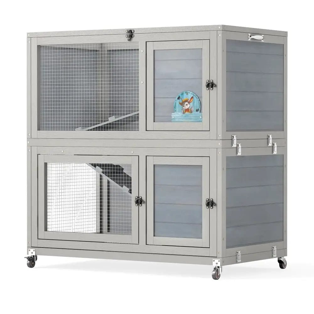 Coziwow 2-Tier Rabbit House - Perfect for Your Pets – coziwow