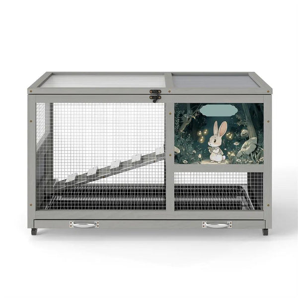 Coziwow 35"L Insulated Tiered Rabbit Cage