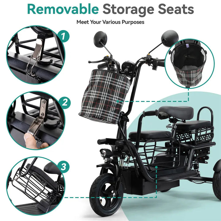 Coziwow Electric Tricycle Pet Stroller Coziwow