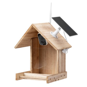 Bird Feeder with 1080P HD Camera, Solar Powered, Auto Capture Bird Motion Detection, Live View CW12E0632 2 Small Animal Supplies